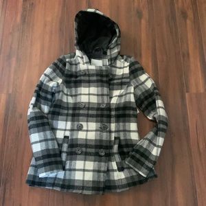 Aeropostale plaid coat
